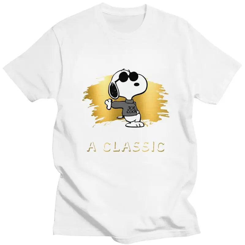 Men's Graphic Cotton T Shirt Not Getting Old Snoopy Shirt