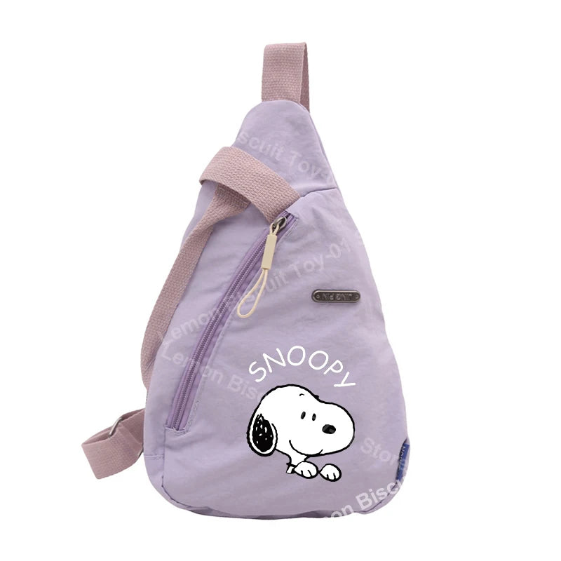 Snoopy Backpack Chest Bag Unisex Crossbody Phone Pouch