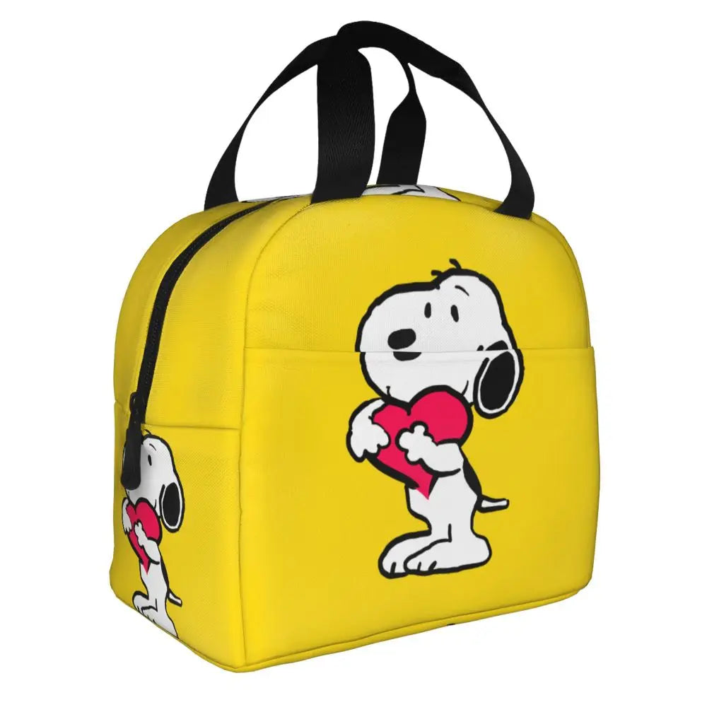 Snoopy Backpack Halloween Insulated Lunch Bag 22x20x13cm