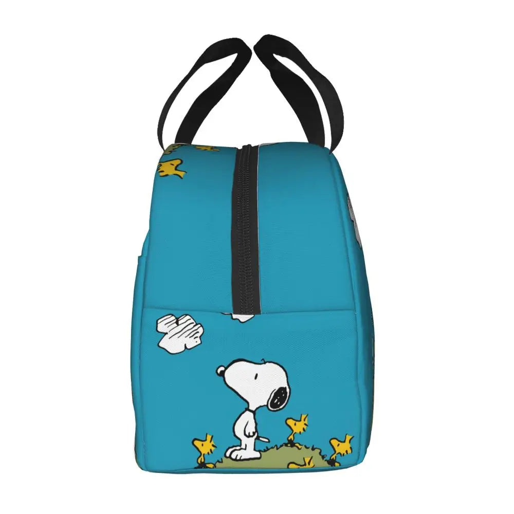 Snoopy Backpack Halloween Insulated Lunch Bag 22x20x13cm