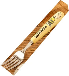 Anime Snoopy Spoon Fork Child Cartoon Snoopy Doll Fruit Fork Spoon Suit Girl Tableware Stainless Steel Student Spoon Fork