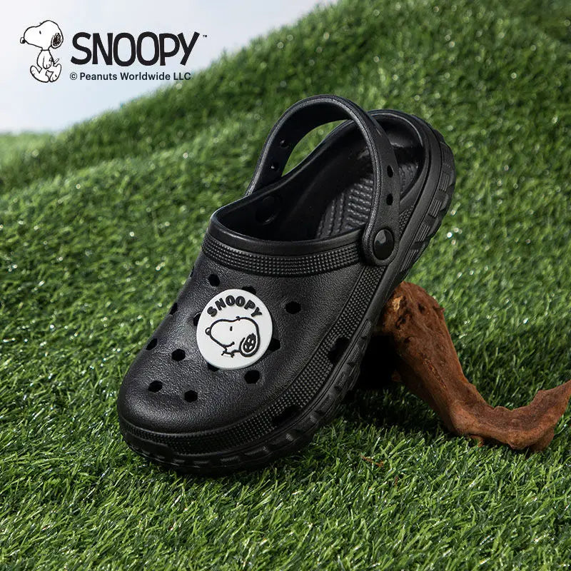 Cartoon Crocs Anti Slip Snoopy Shoes