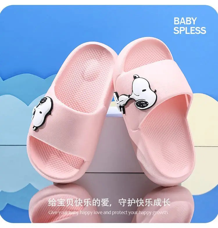 Snoopy Cartoon Slippers Lightweight Anti Slip Snoopy Shoes