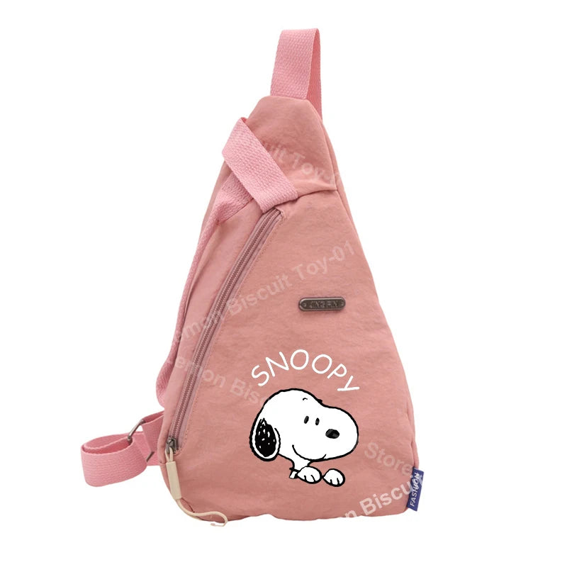 Snoopy Backpack Chest Bag Unisex Crossbody Phone Pouch