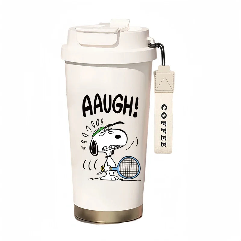 500ml Thermos Bottle Portable Snoopy Cup