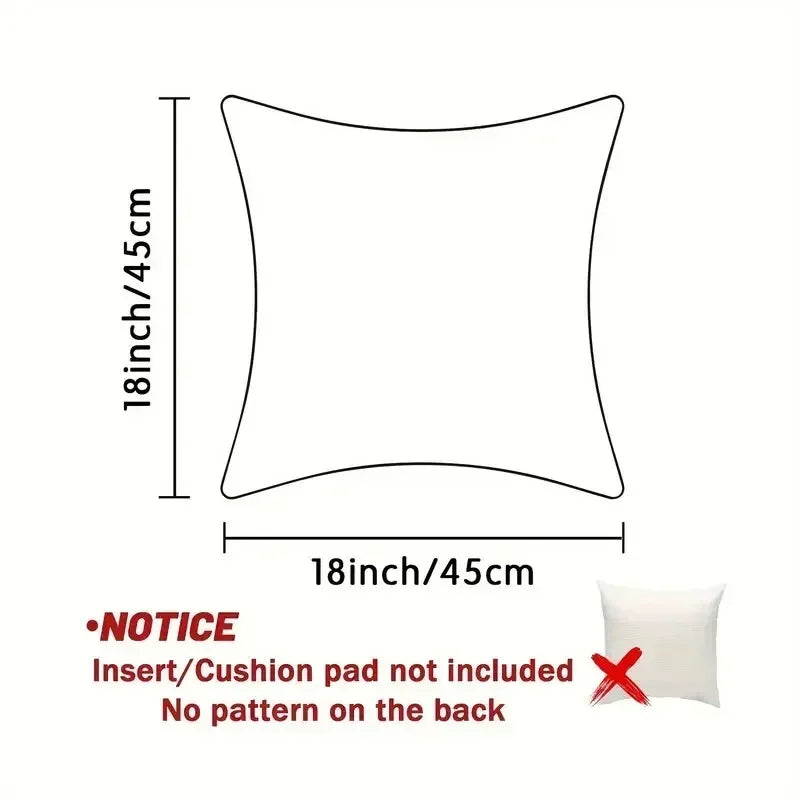 Christmas Theme Pillowcase 45x45cm Snoopy Pillow