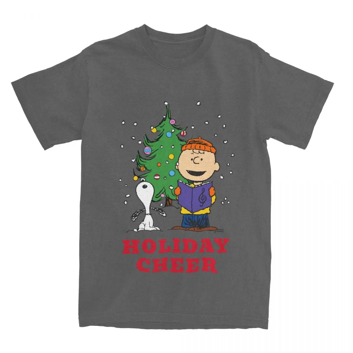 Unisex Peanuts Christmas Snoopy Graphic Tee Snoopy Shirt