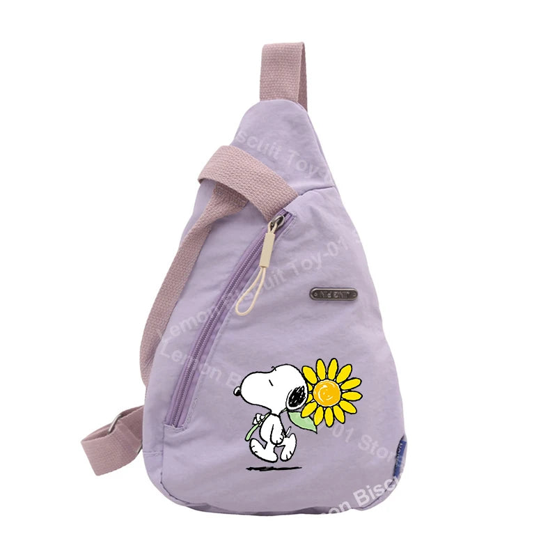 Snoopy Backpack Chest Bag Unisex Crossbody Phone Pouch