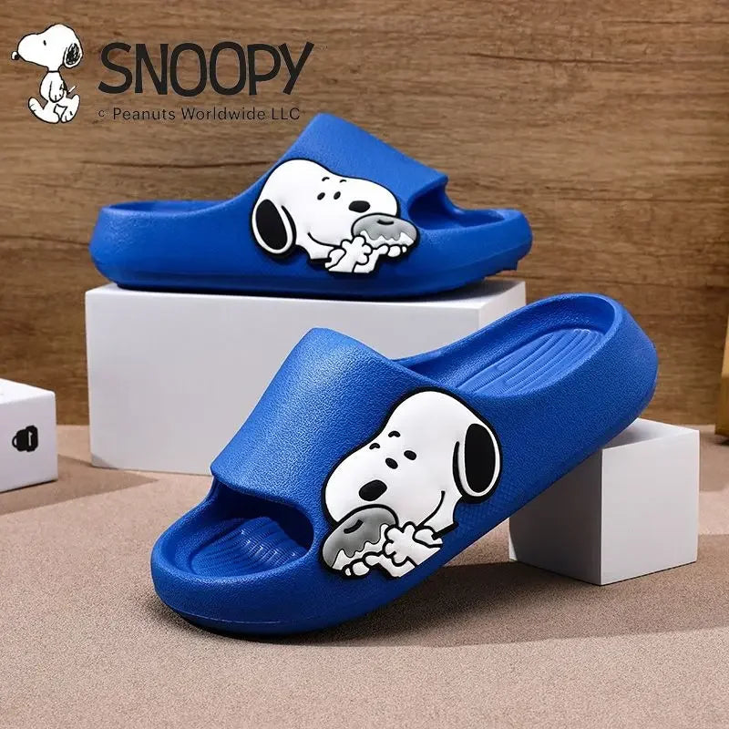 MINISO Snoopy Non Slip Indoor Slippers Snoopy Slippers