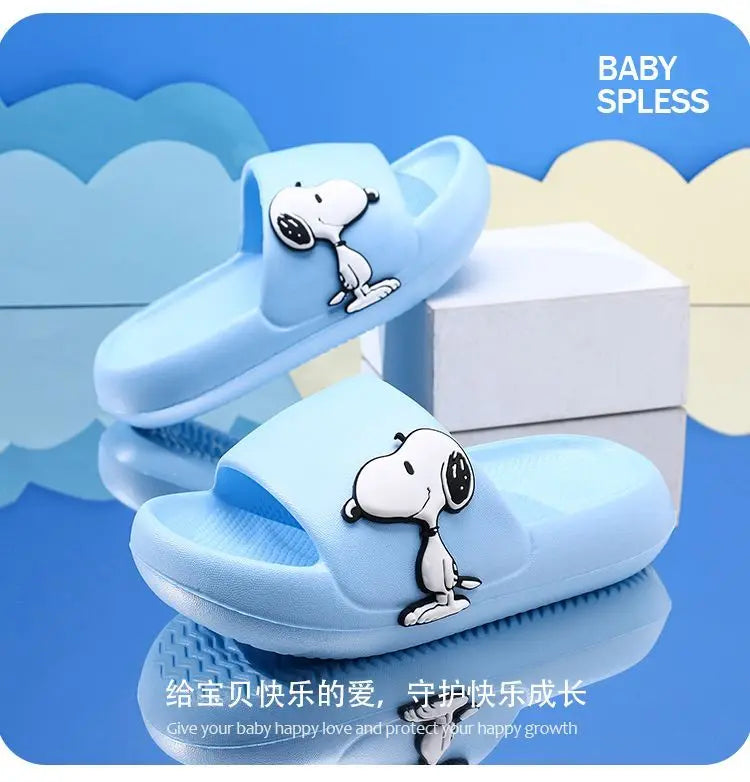 Snoopy Cartoon Slippers Lightweight Anti Slip Snoopy Shoes