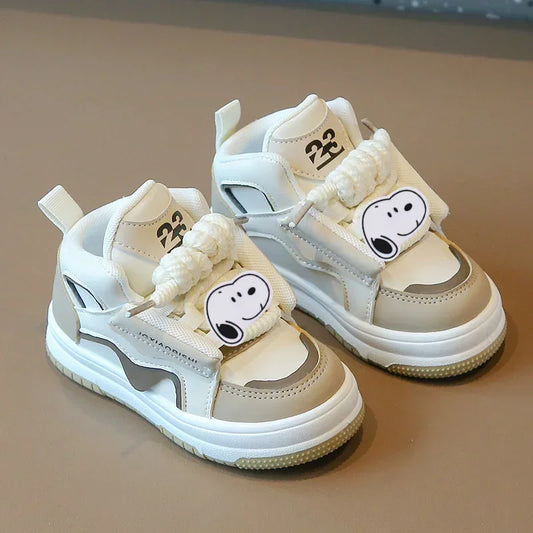 Kids Unisex Sports Shoes Slip On Sneakers Snoopy Shoes