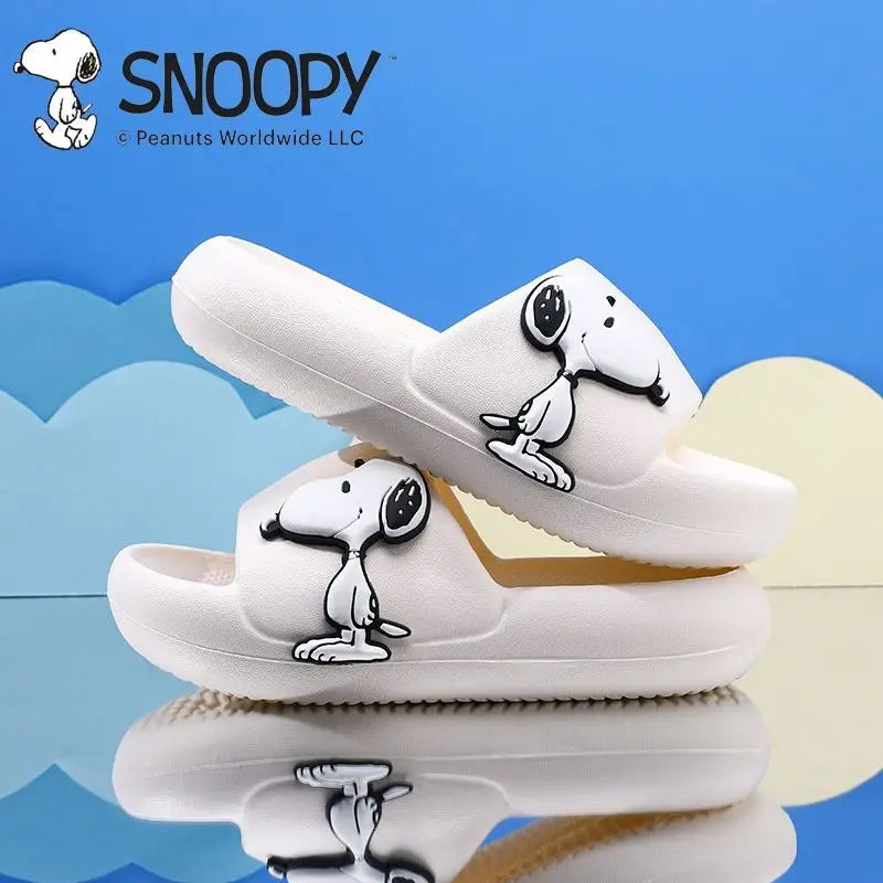 Snoopy cute creative cartoon pattern children's simple and fashionable soft-soled wear-resistant lightweight non-slip sandals