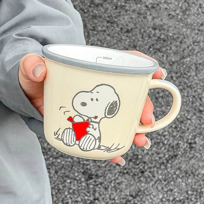 Couple Coffee Mugs Snoopy Cup