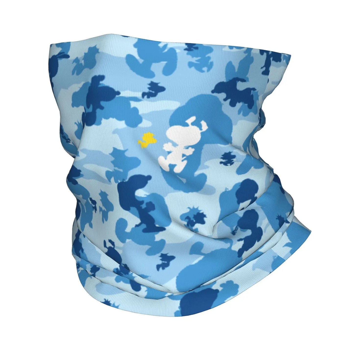 Custom Cute Cartoon Snoopy Bandana Neck Gaiter Printed Balaclavas Mask Scarf Multifunctional Cycling Riding for Men Women Adult