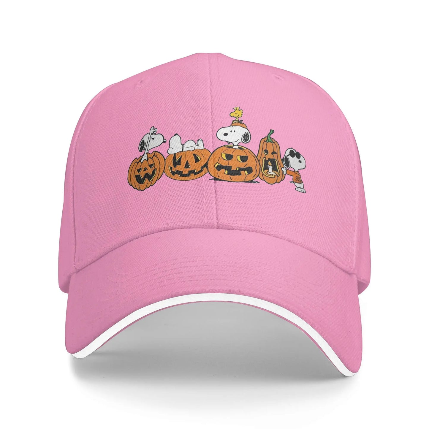 Halloween Pumpkin Cap Baseball Sun Snoopy Hat