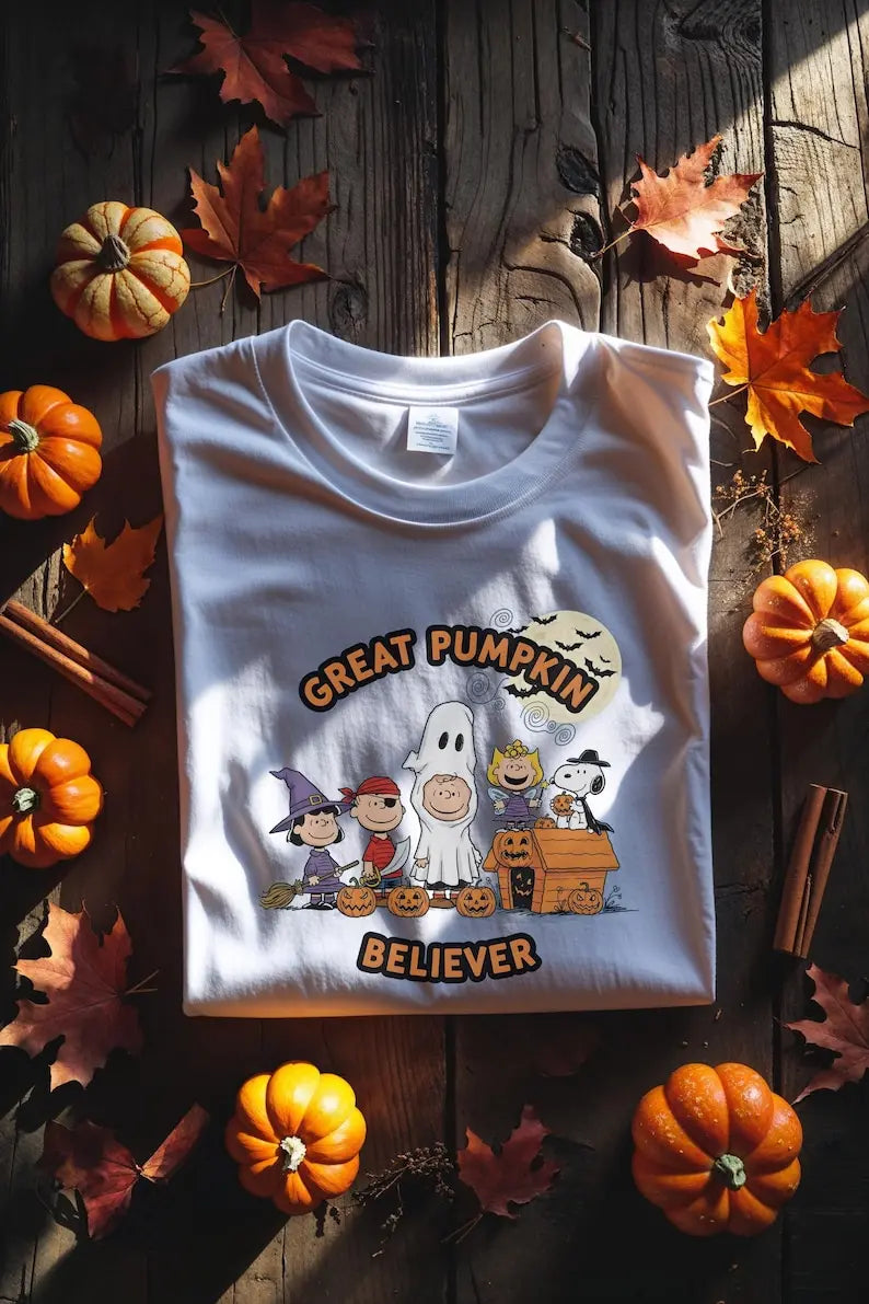 Great Pumpkin Believer Halloween T Shirt Snoopy Shirt