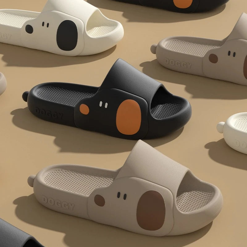 Cartoon Soft Sole Non Slip Flip Flop Snoopy Shoes