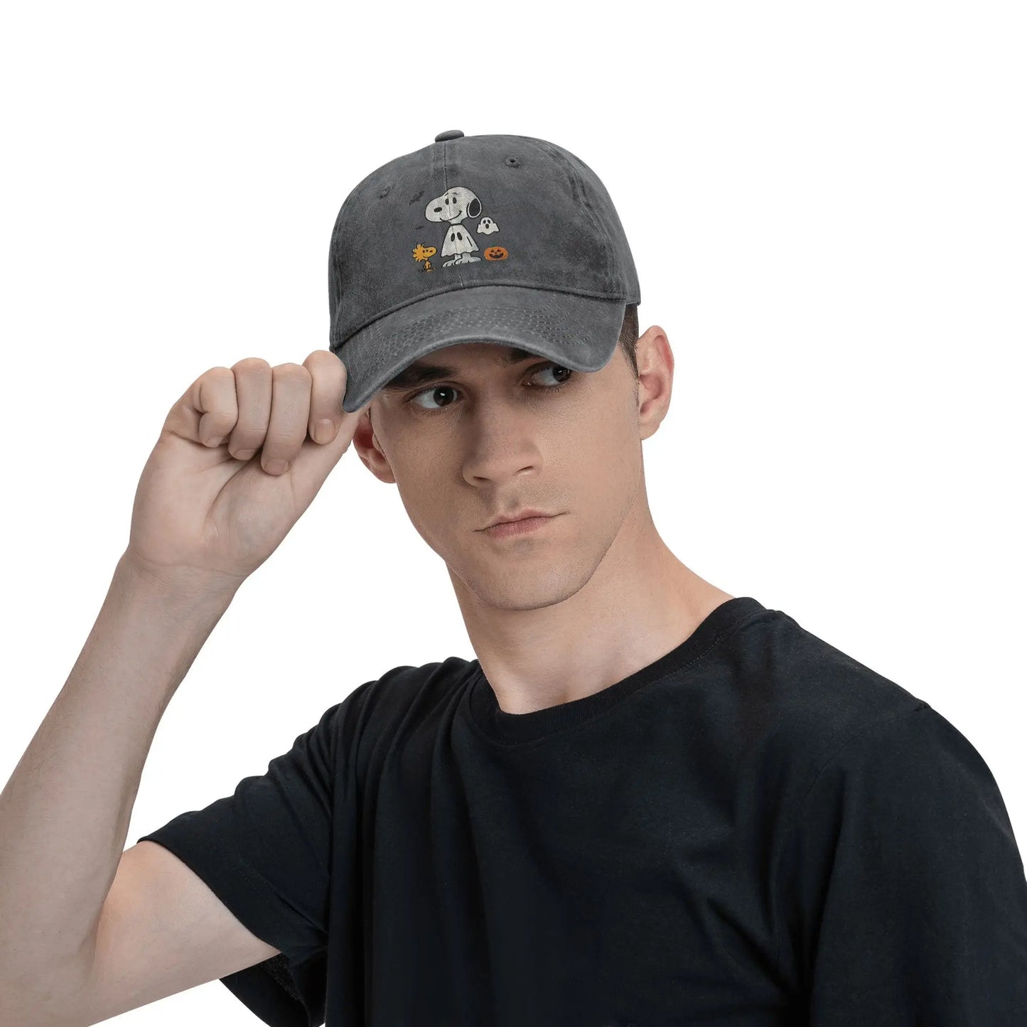 Halloween Pumpkin Baseball Cap Trucker Snoopy Hat