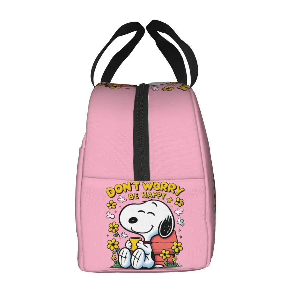 Snoopy Backpack Halloween Insulated Lunch Bag 22x20x13cm