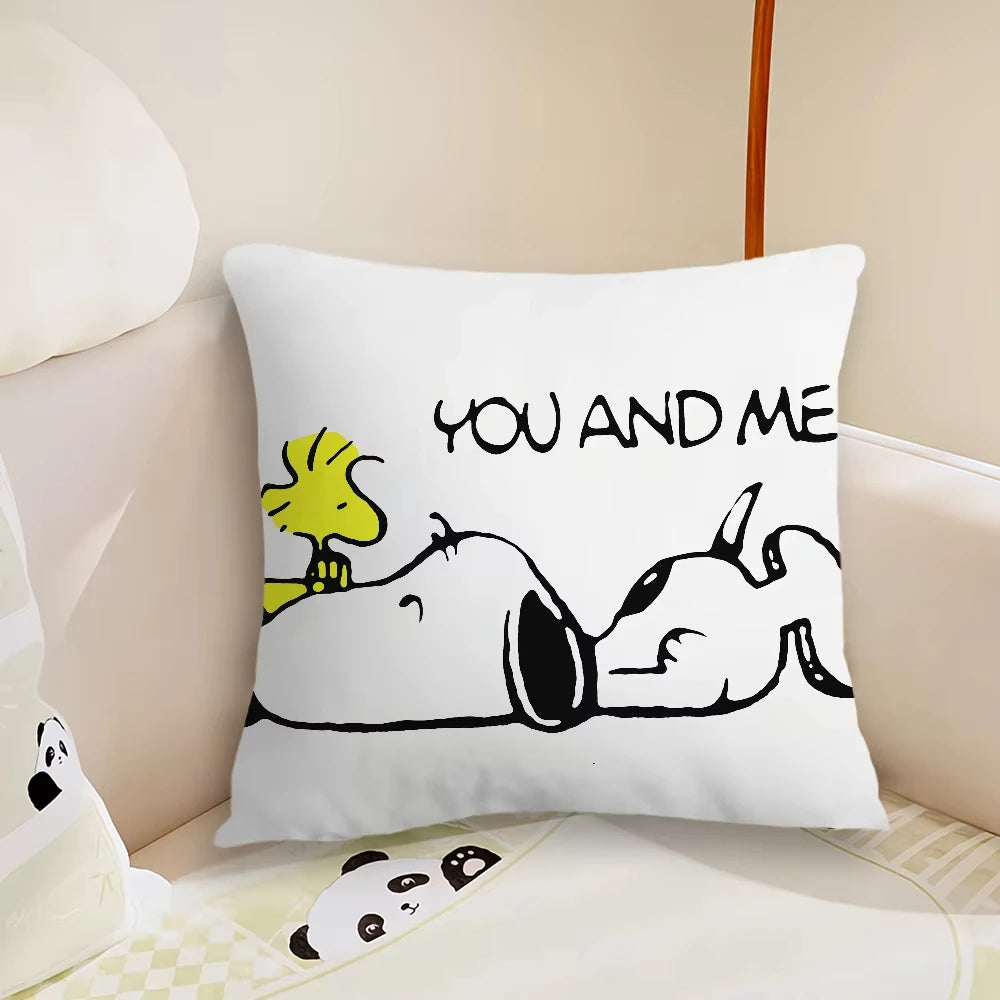 Pillow Covers DoubleSided Snoopy Pillow