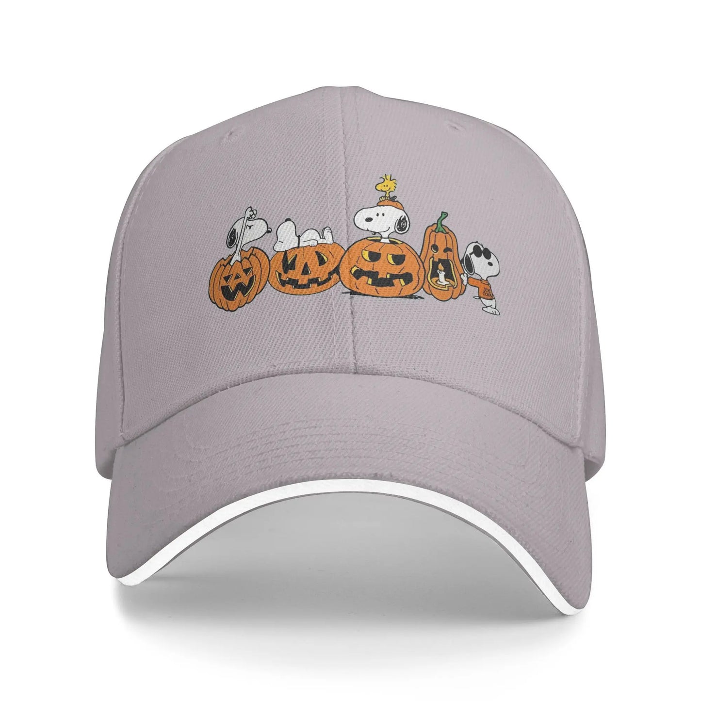 Halloween Pumpkin Cap Baseball Sun Snoopy Hat