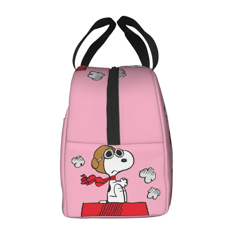 Snoopy Backpack Halloween Insulated Lunch Bag 22x20x13cm