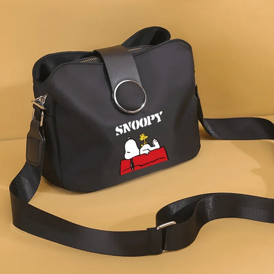 Snoopy Backpack Crossbody Nylon Shoulder Bag Licensed