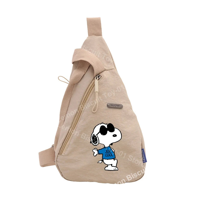 Snoopy Backpack Chest Bag Unisex Crossbody Phone Pouch