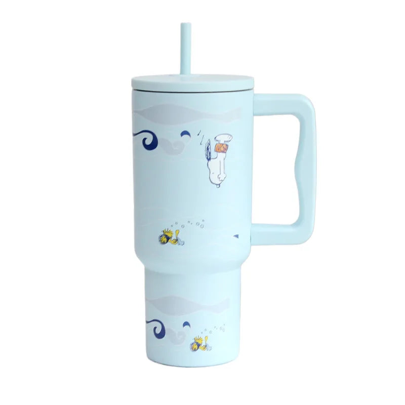 Insulated Stainless Steel Water Cup Straw 2025 Snoopy Cup