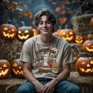 Great Pumpkin Believer Halloween T Shirt Snoopy Shirt