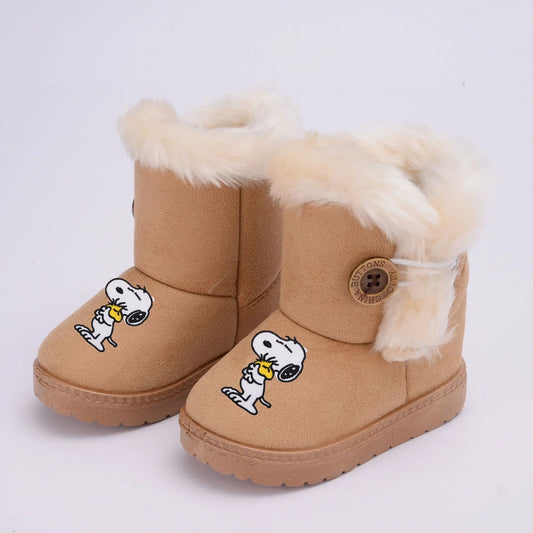 Baby Toddler Non Slip Soft Sole Casual Shoes Snoopy Shoes