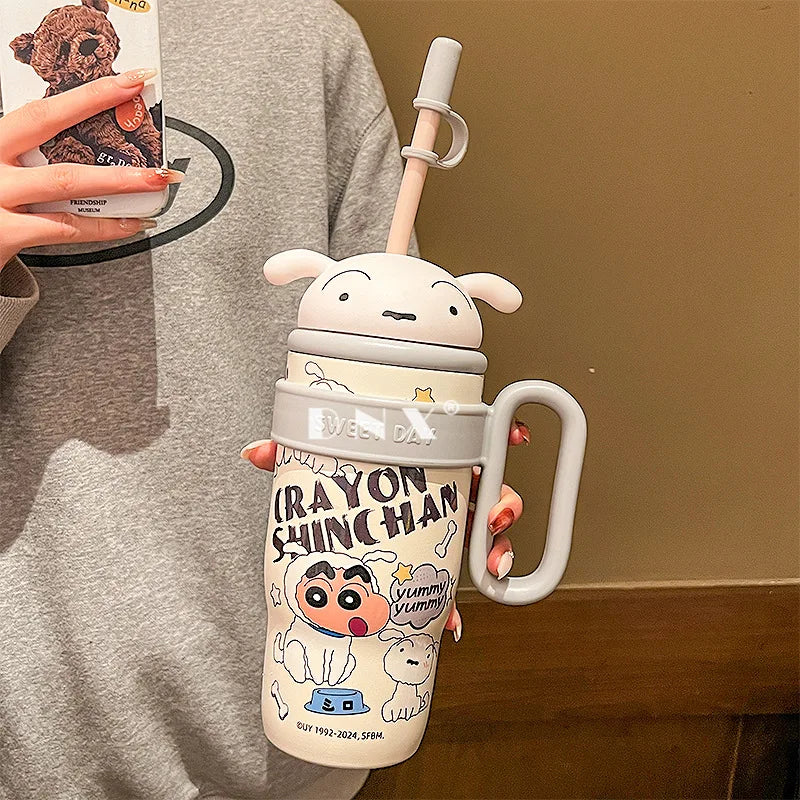 800ml 304 Stainless Steel Insulated Cup Cartoon Snoopy Cup