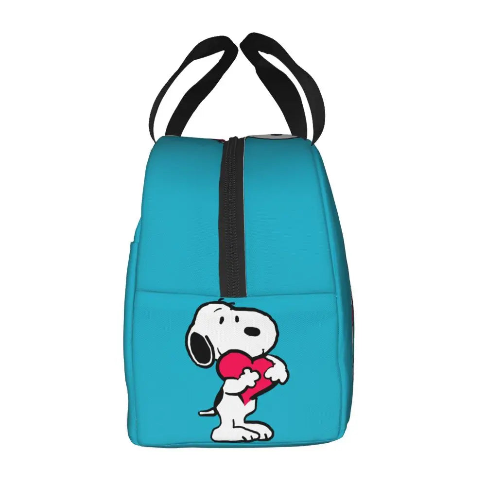 Snoopy Backpack Halloween Insulated Lunch Bag 22x20x13cm