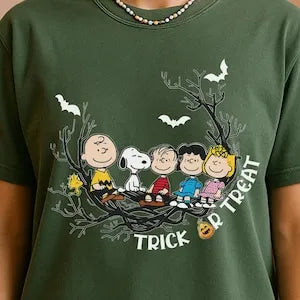 Trick Or Treat Snoopys And Friends Halloween Snoopy Shirt