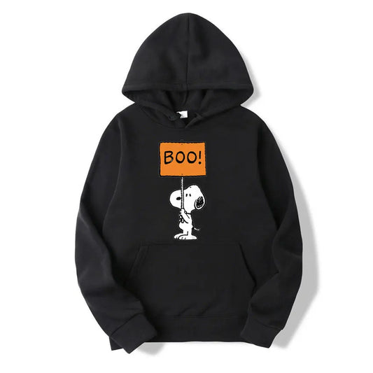 Hooded Boo Hoodie Casual Snoopy Hoodie