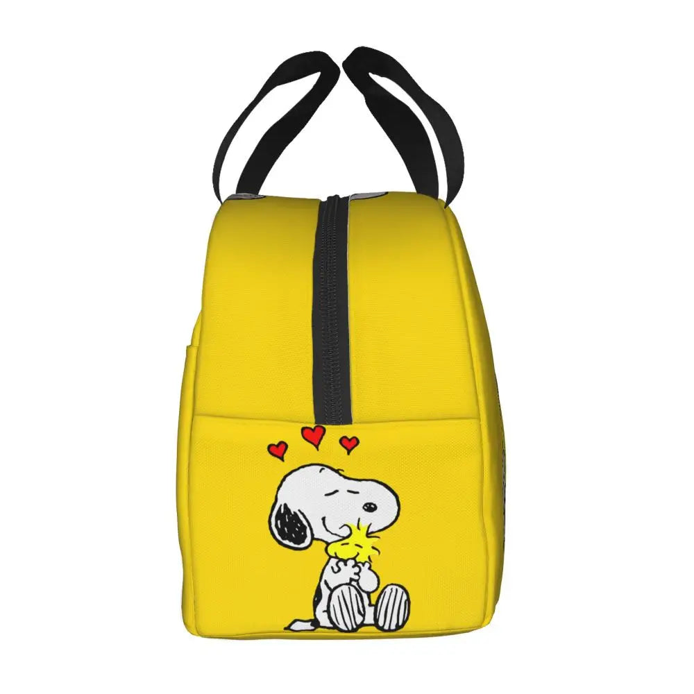 Snoopy Backpack Halloween Insulated Lunch Bag 22x20x13cm