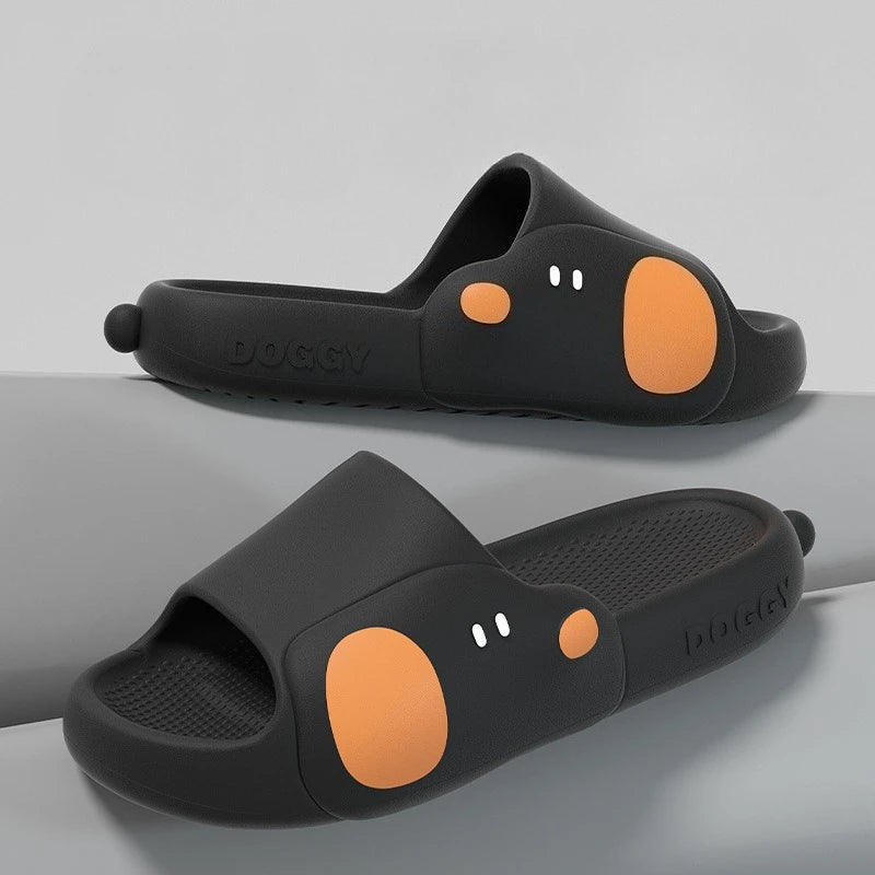 Cartoon Soft Sole Non Slip Flip Flop Snoopy Shoes