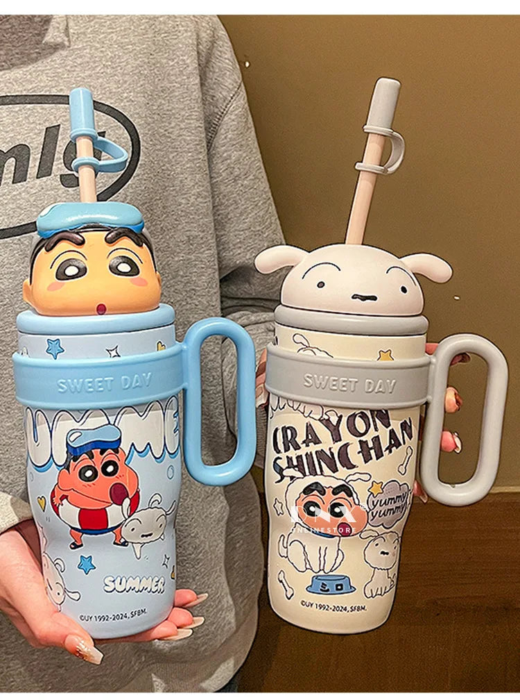 800ml 304 Stainless Steel Insulated Cup Cartoon Snoopy Cup