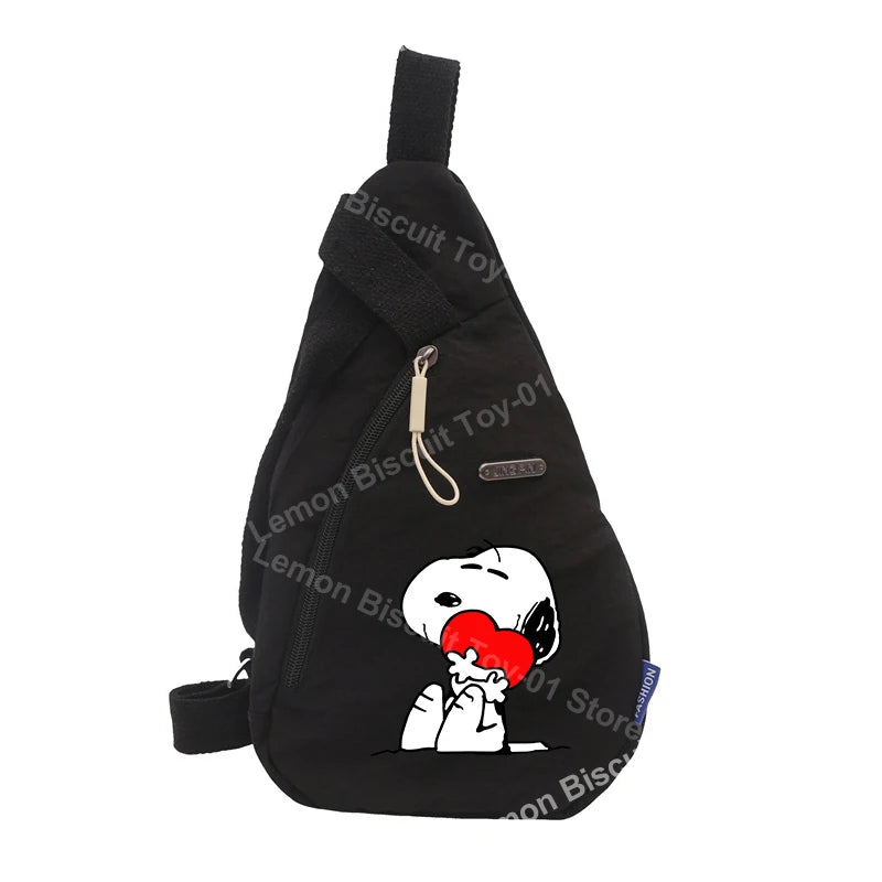 Snoopy Backpack Chest Bag Unisex Crossbody Phone Pouch