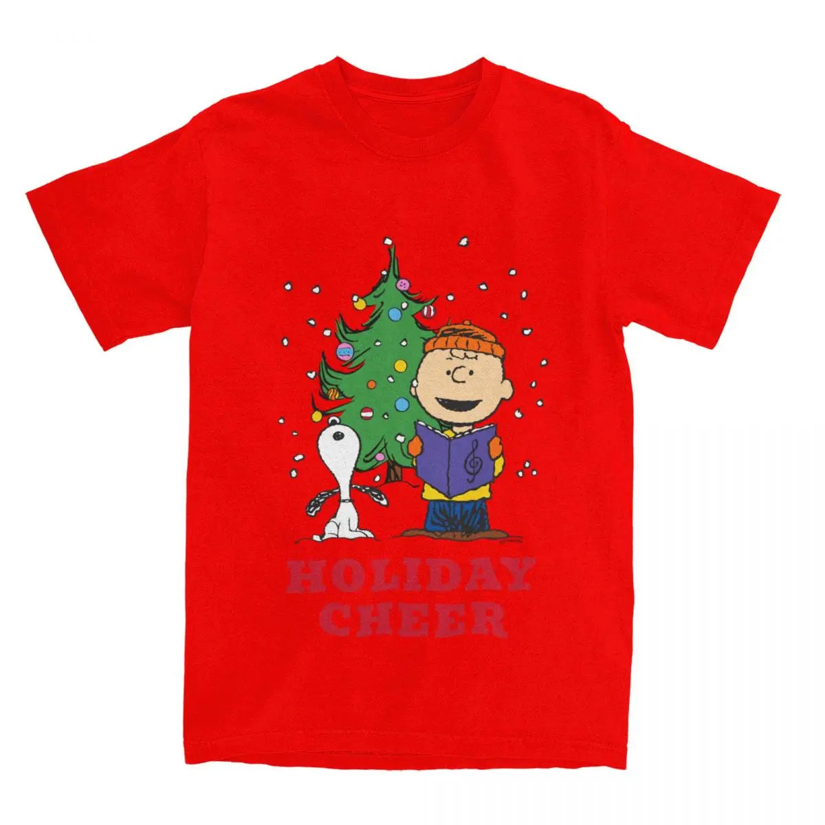 Unisex Peanuts Christmas Snoopy Graphic Tee Snoopy Shirt