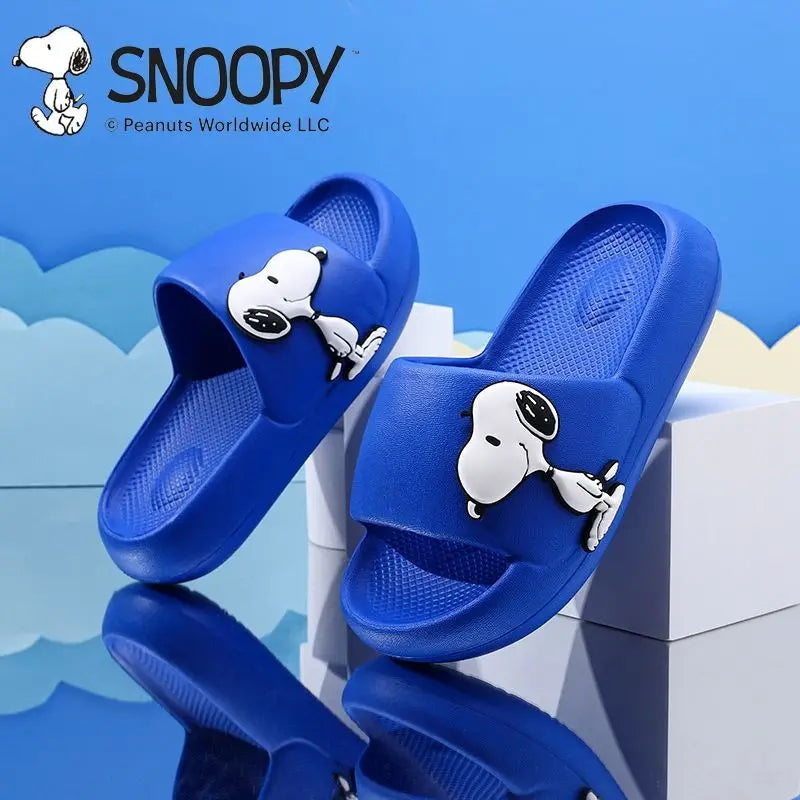 Snoopy cute creative cartoon pattern children's simple and fashionable soft-soled wear-resistant lightweight non-slip sandals