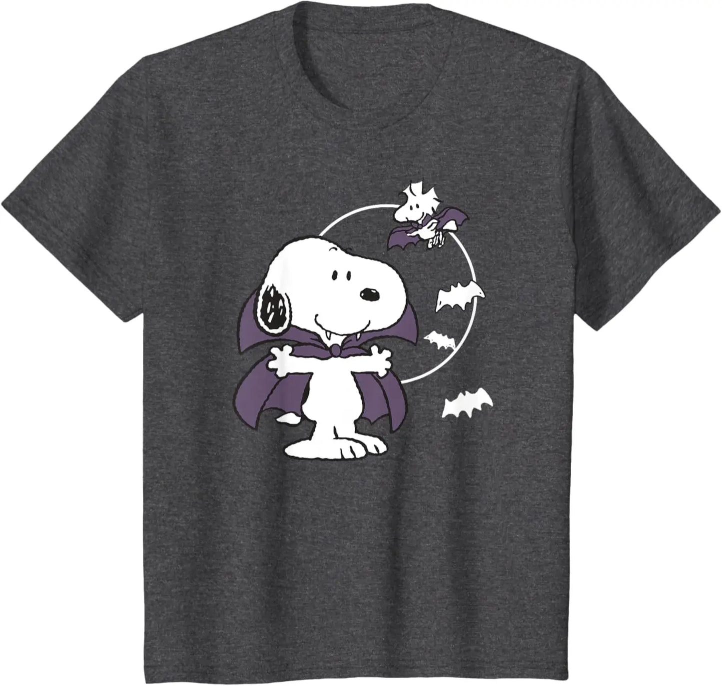 Halloween Vampire Tee Cotton Snoopy Shirt
