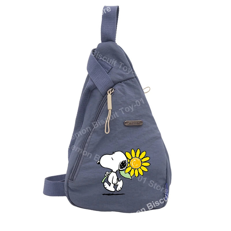 Snoopy Backpack Chest Bag Unisex Crossbody Phone Pouch