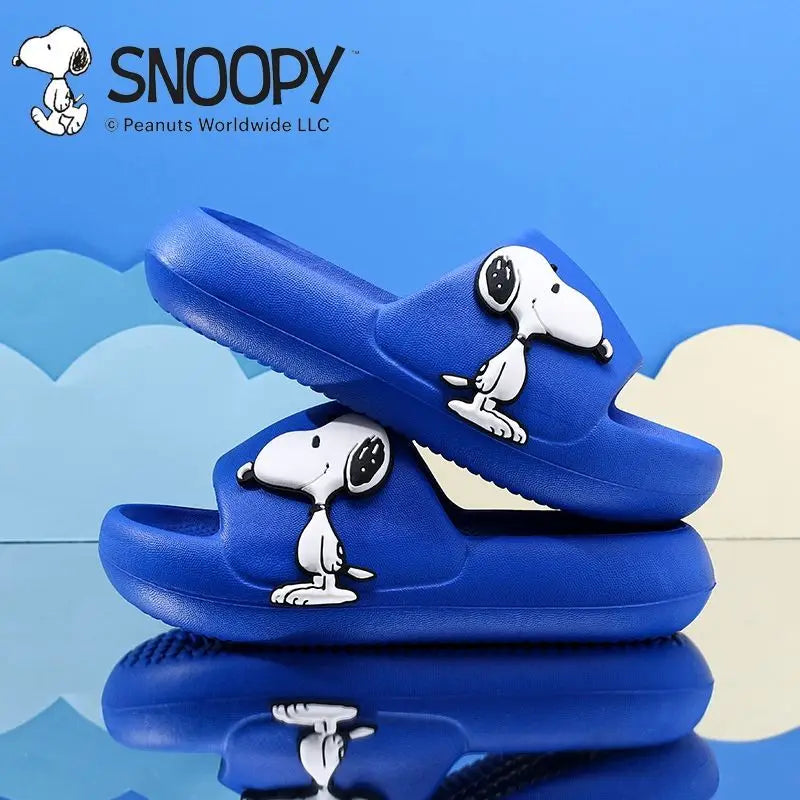 Snoopy cute creative cartoon pattern children's simple and fashionable soft-soled wear-resistant lightweight non-slip sandals