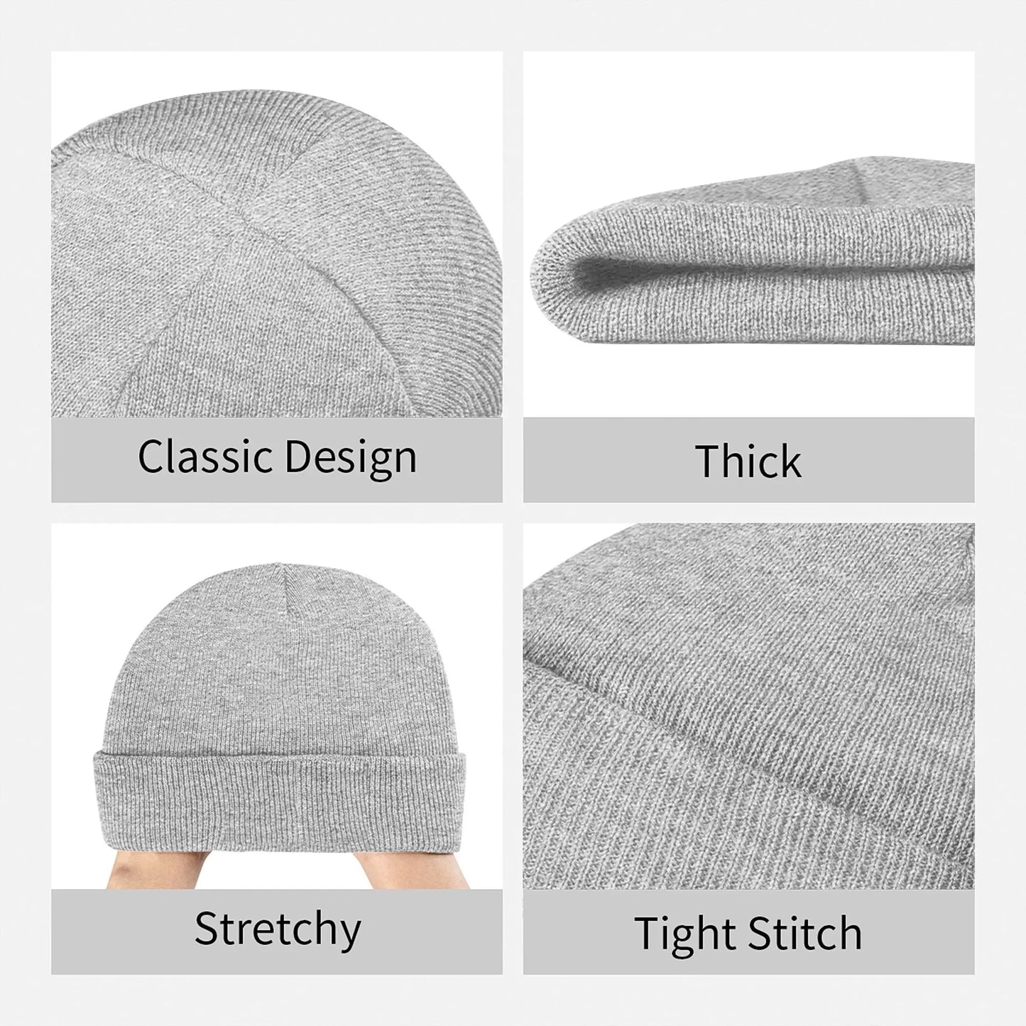 Not Today Knit Bonnet Snoopy Hat