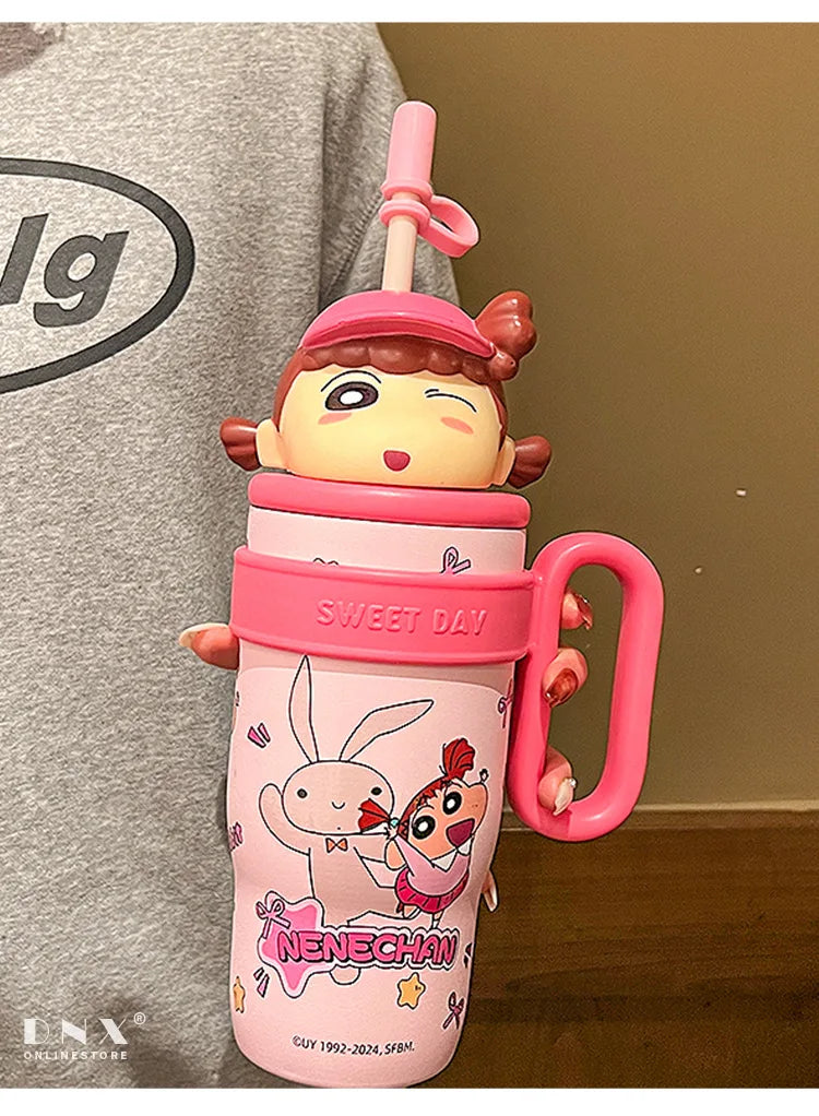 800ml 304 Stainless Steel Insulated Cup Cartoon Snoopy Cup