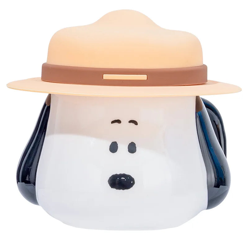 Straw Hat Mug Ceramic Cup Snoopy Mug