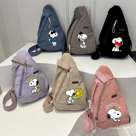 Snoopy Backpack Chest Bag Unisex Crossbody Phone Pouch