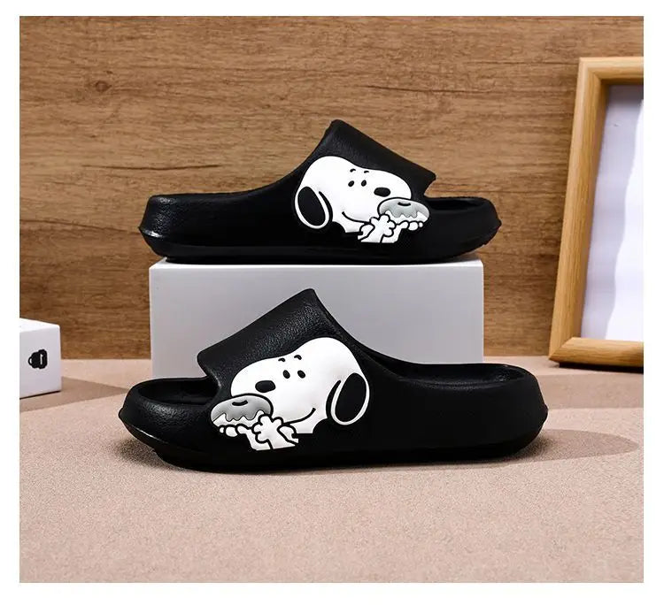 MINISO Snoopy Non Slip Indoor Slippers Snoopy Slippers