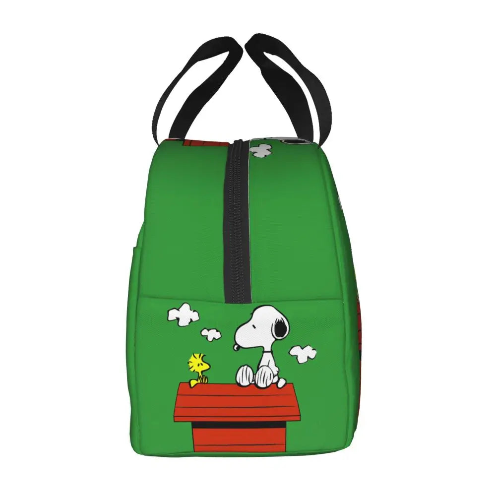 Snoopy Backpack Halloween Insulated Lunch Bag 22x20x13cm